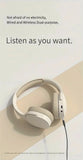 P2961 Wireless Bluetooth Headphones Over Ear HIFI Stereo Headsets True Sports With Earphones TF/AUX Music Player with Mic Gifts