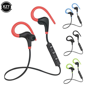 Sport Wireless Bluetooth -compatible Headset Running Stereo Music Earphones Universal Mini Ear-Hanging Ear-Hooks Headphones HIFI