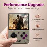 MIYOO Mini Plus Portable Retro Handheld Game Console 3.5-inch IPS HD Screen Children's Gift Linux System Classic Gaming Emulator