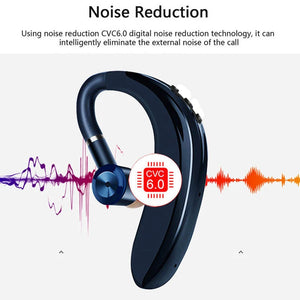 S109 Wireless Headset Single Ear Hook Bluetooth-compatible Headphones In-ear Call Business Sports Earphones With Mic For Xiaomi