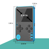 K10 Ultra Thin Handheld Game Console Built-in 500 Classic Games 2.4 Inch Mini Video Games Player Gaming Toy for Kids