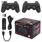 New X2 Plus Game Stick 4K GD10 Retro Video Game Console 2.4G Wireless Controller HD-Out 40000 Games For PSP/N64/PS1