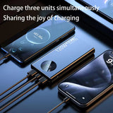 120w Super Fast Charging 100000mAh Power Bank Ultralarge Capacity For Mobile Power External Battery For Iphone Xiaomi Samsung