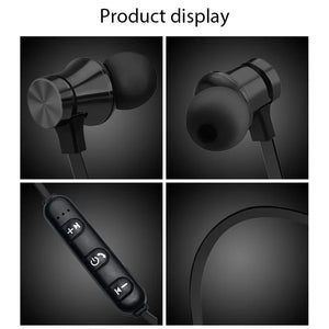 XT-11 Bluetooth 4.2 Wireless Earphone Sports Headset Waterproof Earbuds Neckband Magnetic Headphone With Mic For Samrtphones