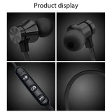 XT-11 Bluetooth 4.2 Wireless Earphone Sports Headset Waterproof Earbuds Neckband Magnetic Headphone With Mic For Samrtphones