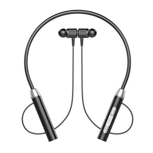 Magnetic Wireless Headphones Bluetooth 5.2 Neckband Earphones Silicone Hifi 12D Stereo Sports Headset Halter Waterproof Earbuds