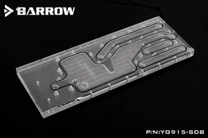 Barrow Distroplate for IN WIN 915 Case YG915-SDB Water Cooling System for PC Gaming 5V 3PIN Waterway Board