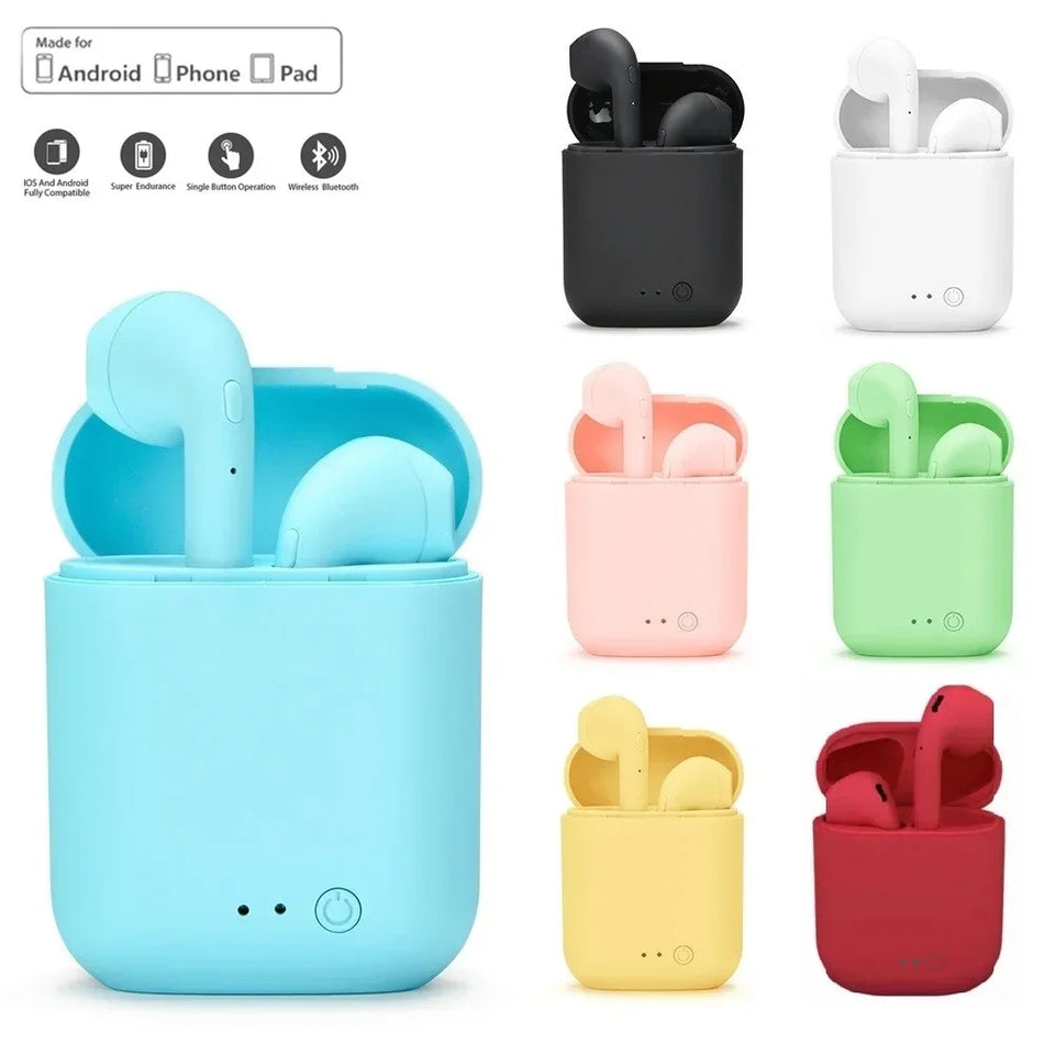 Mini 2 TWS Earbuds Wireless Headphone i12 Bluetooth Earphone 5.0 Stereo Headset with Microphone for iPhone Android Phone