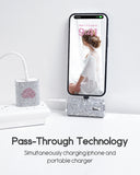 iwalk Diamond Power Bank with Diamond Set Mini Capsule Portable Mobile Power Bank Suitable for iPhone Lightning Type-C