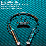 Wireless Neckband Headphones V5.2 Hifi Stereo Sports Neckband Headset Waterproof Earbuds For Outdoor Running 098