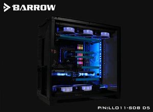 Barrow Distroplate for Lian Li PC-O11 Dynamic Case LLO11-SDB D5 Water Cooling System for PC Gaming 5V 3PIN ARGB Waterway Board