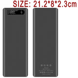 Quick Charge Version 10X18650 Power Bank Case Dual USB Mobile Phone Charge QC 3.0 PD 18650 Battery Holder Charging Box