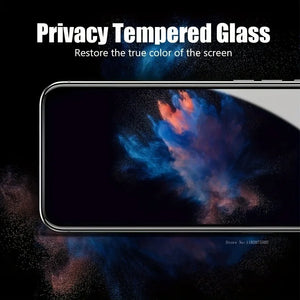 2Pcs Privacy Screen Protector For IPhone 11 12 13 Pro 14 15 Pro Max Plus Tempered Glass For IPhone 7 8Plus X XR XS Max Glass