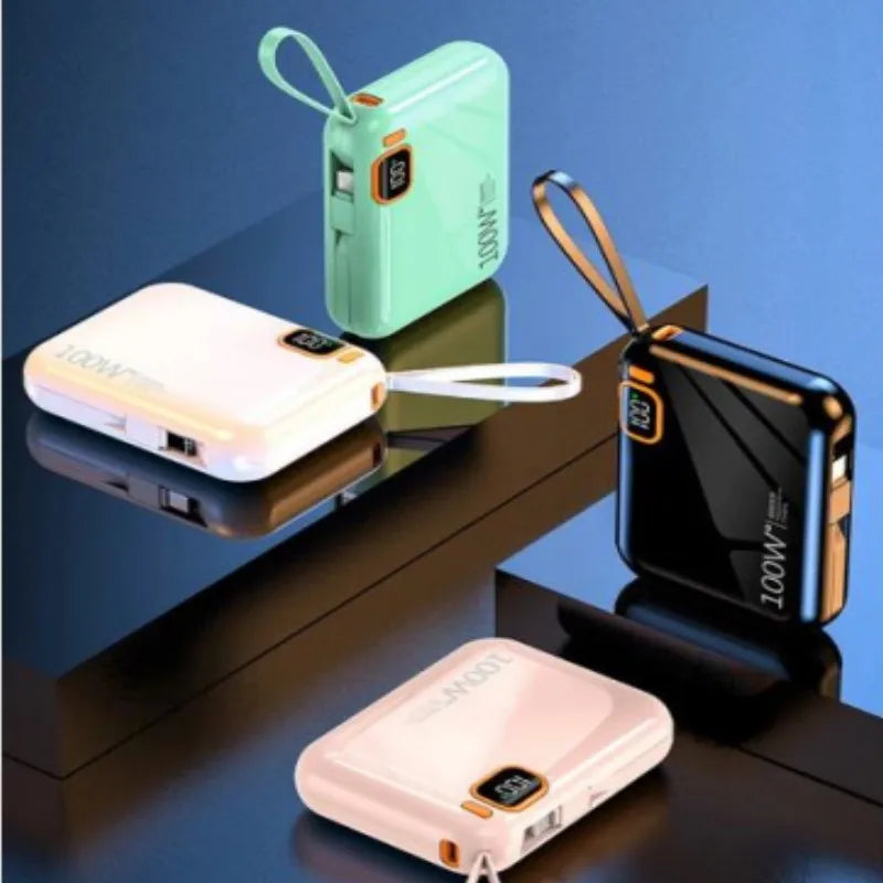 Mijia 30000mah tragbare Power Bank pd100w USB zu Typ C Kabel Zwei-Wege-Schnell ladegerät Mini Power bank für iPhone Samsung