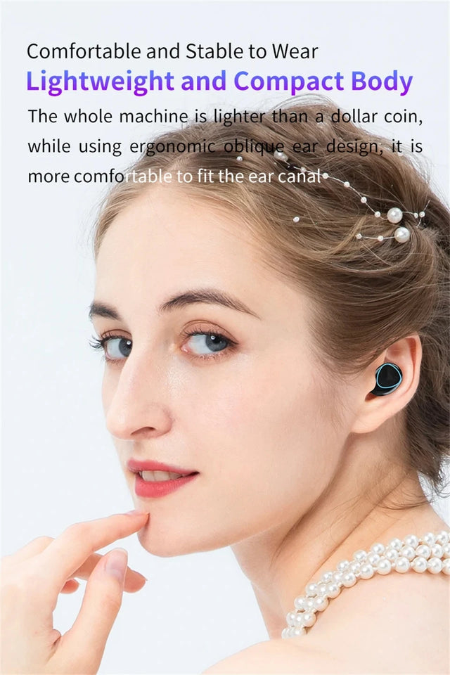 MEUYAG 3500mAh TWS Wireless Earphones Bluetooth Noise Canceling earbuds Stereo Headphones LED Display Sports Headset With Mic