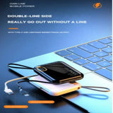 Mijia 30000mah tragbare Power Bank pd100w USB zu Typ C Kabel Zwei-Wege-Schnell ladegerät Mini Power bank für iPhone Samsung