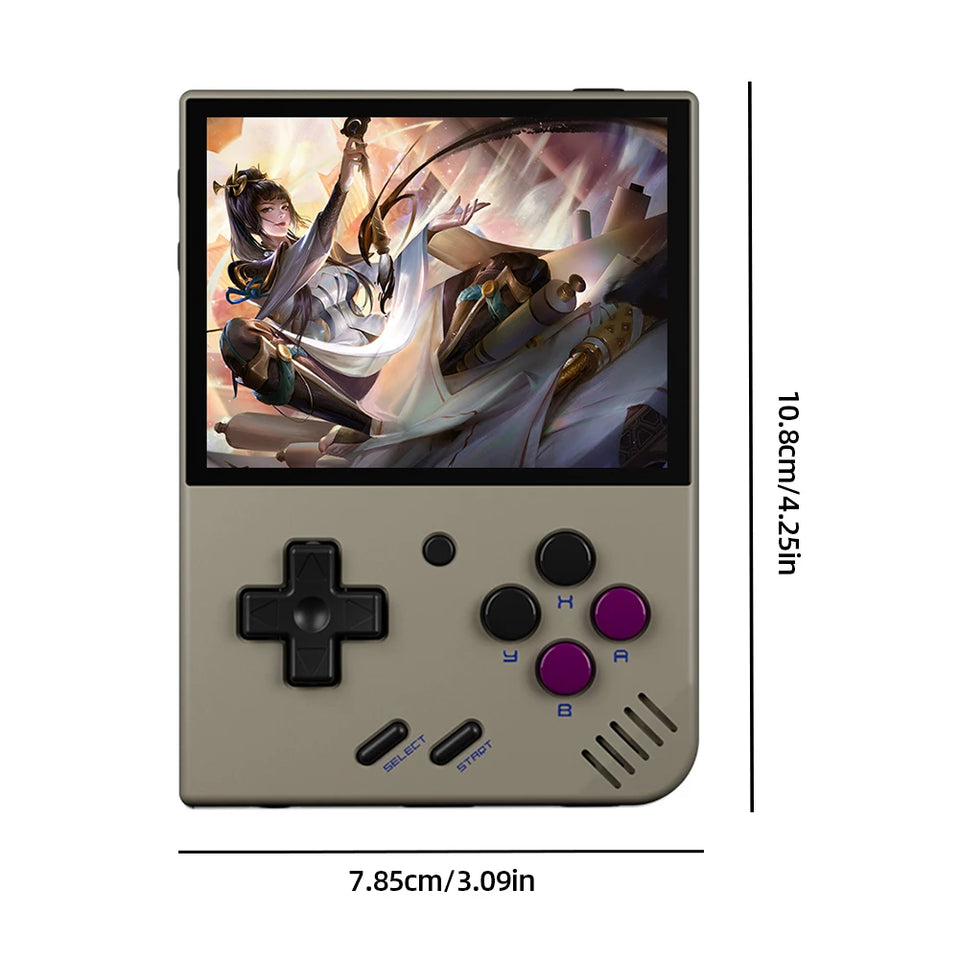 MIYOO Mini Plus Portable Retro Handheld Game Console 3.5-inch IPS HD Screen Children's Gift Linux System Classic Gaming Emulator