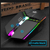 Universal USB Wired Gaming Mouse 1600 DPI 3 Buttons Game LED Optical Ergonomics Mouse For PC Laptop Computer Accessories