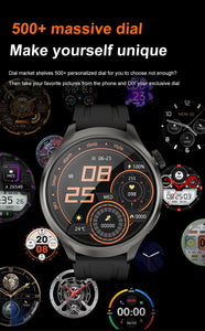 2024 New For HUAWEI Outdoor Sports Smart Watch Men AMOLED Screen NFC GPS Compass Heart rate Waterproof Bluetooth Call SmartWatch