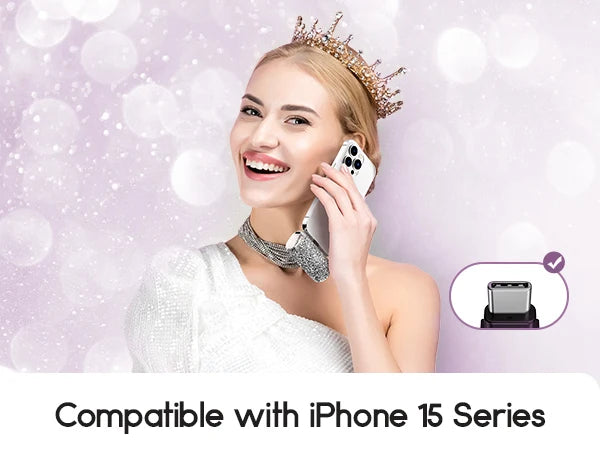 iwalk Diamond Power Bank with Diamond Set Mini Capsule Portable Mobile Power Bank Suitable for iPhone Lightning Type-C