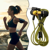 Wired Headphones With Mic In-ear Sports Headphone 3.5 Mm Audio Jack In-Ear Stereo Earbuds Mobile Headphones For Phone Pc