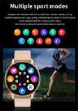 T2 Pro Smart Watch Round Screen Women Smartwatch Bluetooth Call Message Reminder Heart Rate Sleep Tracker Men Sport Wristwatch