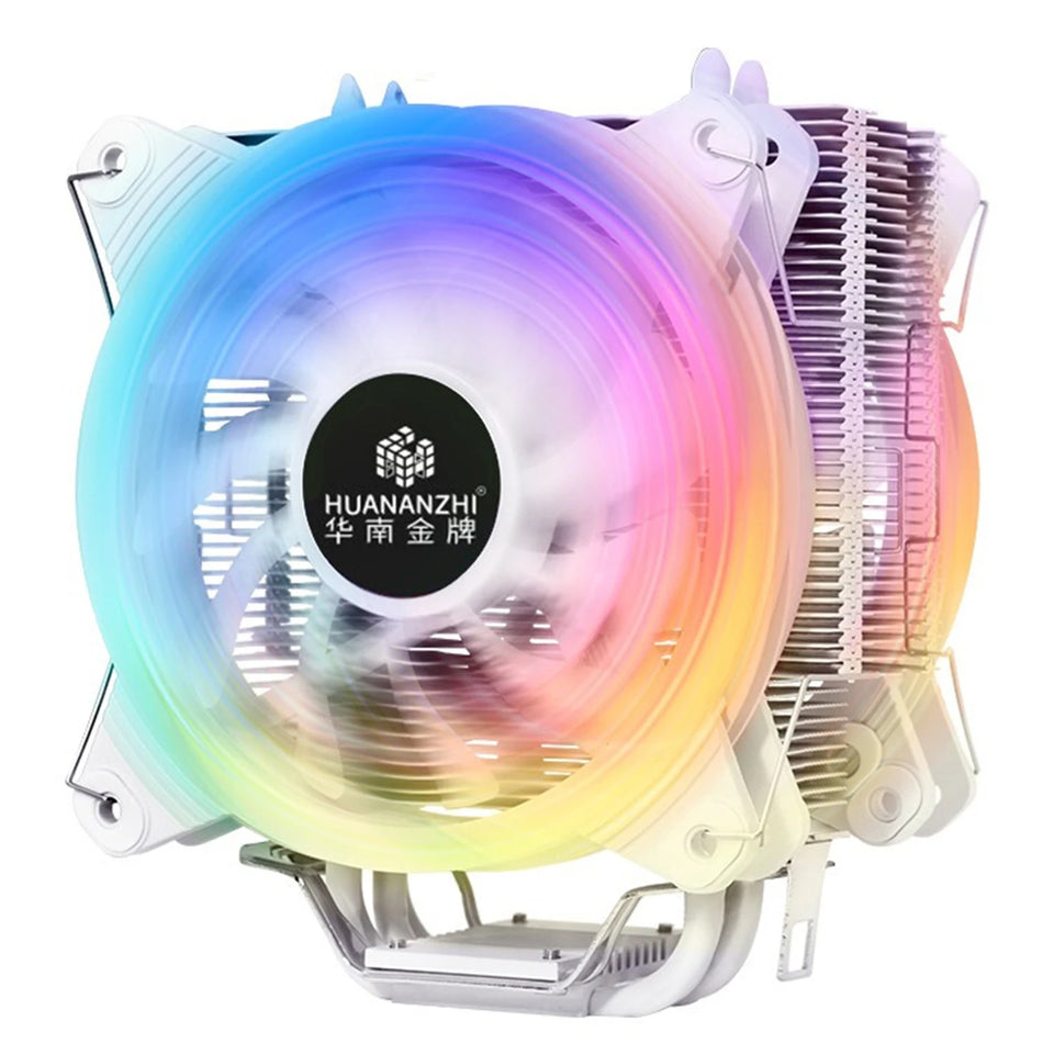 HUANANZHI Gaming PC X99-AD4 Motherboard Xeon 2678 V3 2680 V4 CPU Cooler 4*16G RAM 500G M.2 SSD GPU GTX1660 6GD5 750W PSU PC Case