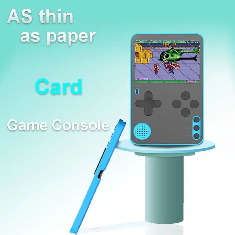 K10 Ultra Thin Handheld Game Console Built-in 500 Classic Games 2.4 Inch Mini Video Games Player Gaming Toy for Kids